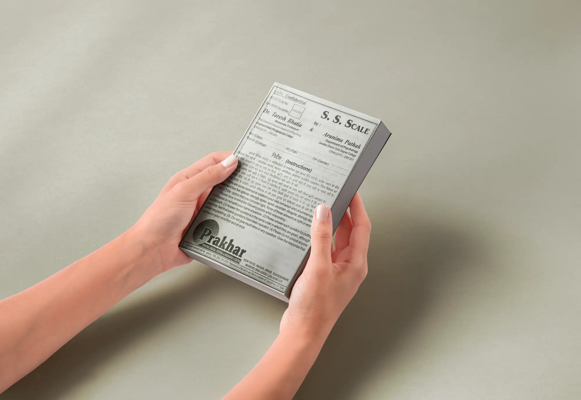 Students' Stress Scale (S.S. Scale)